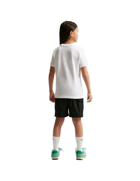 Koszulka dla dzieci nike sportswear biała im9534 100