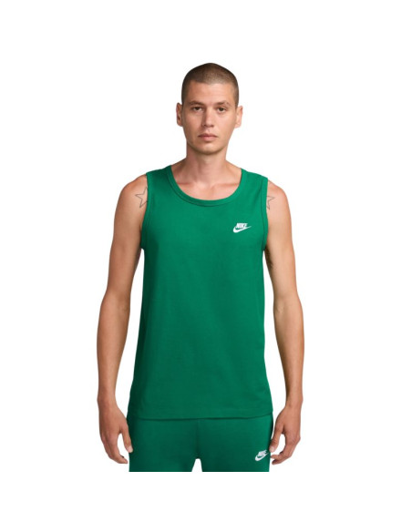 Koszulka męska nike club tank zielona bq1260 365