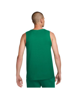 Koszulka męska nike club tank zielona bq1260 365 2