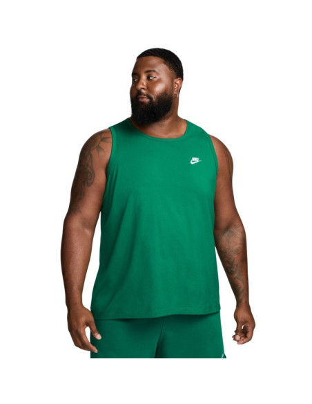 Koszulka męska nike club tank zielona bq1260 365
