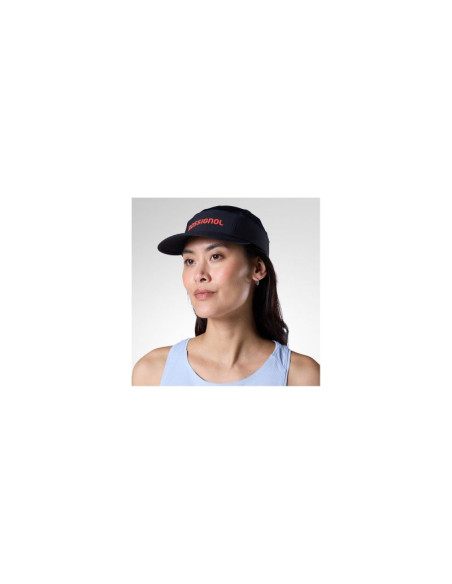 Czapka z daszkiem rossignol active 5p cap czarna