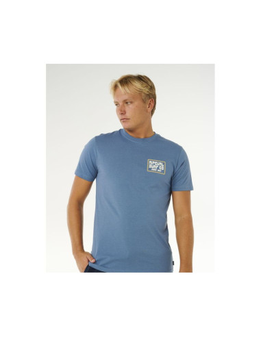 Koszulka męska rip curl pacific rinse sunrise tee niebieska