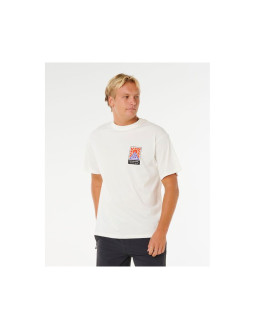Koszulka męska rip curl search dawn tee biała