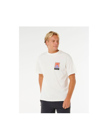 Koszulka męska rip curl search dawn tee biała