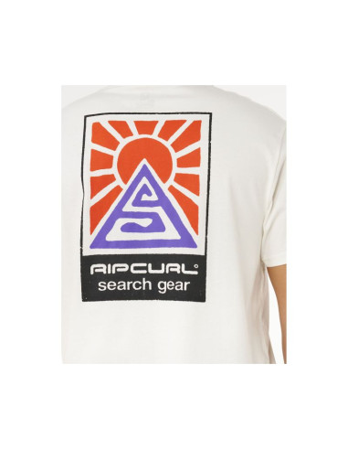 Koszulka męska rip curl search dawn tee biała