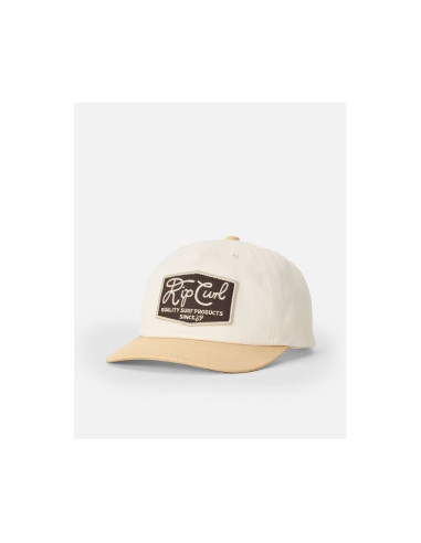 Czapka z daszkiem męska rip curl pacific rinse sb cap beżowa