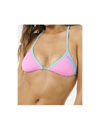 Stanik damski rip curl surf puff sliding tri różowy