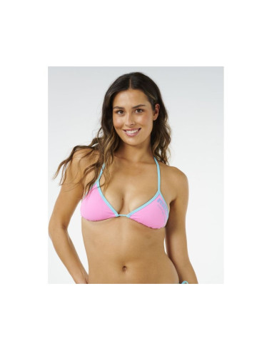 Stanik damski rip curl surf puff sliding tri różowy