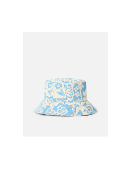 Kapelusz damski rip curl mixed upf bucket hat niebieski