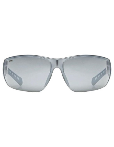 Okulary rowerowe uvex equate, white matt/mir.silver