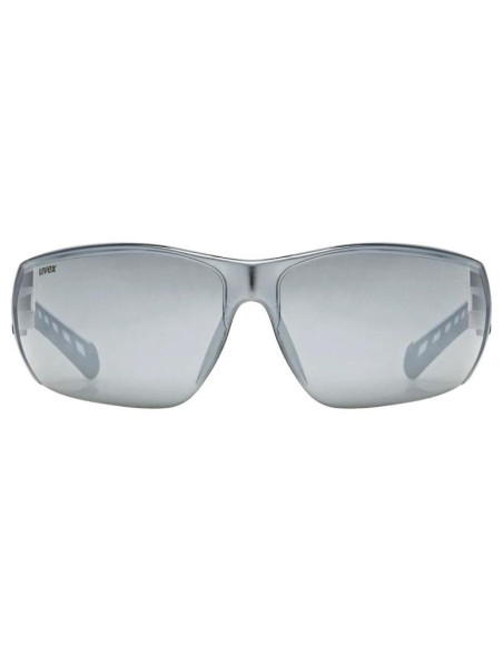 Okulary rowerowe uvex equate, white matt/mir.silver