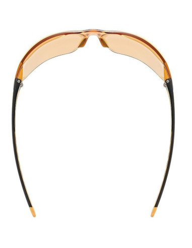 Okulary rowerowe uvex equate, smoke/orange
