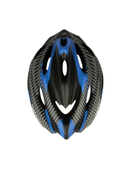 Kask rowerowy meteor mv26 niebieski