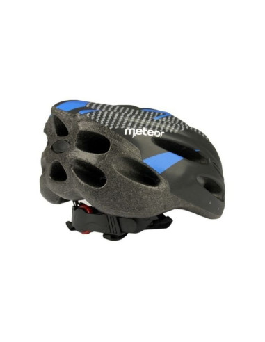 Kask rowerowy meteor mv26 niebieski
