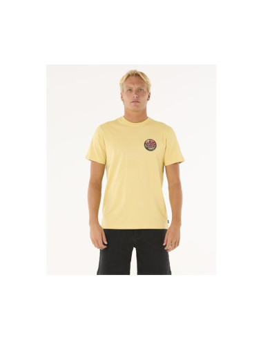 Koszulka rip curl wettie passage icon tee turkusowy