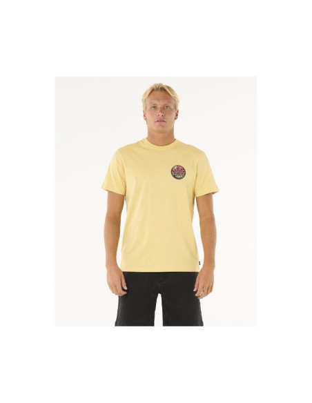 Koszulka rip curl wettie passage icon tee turkusowy
