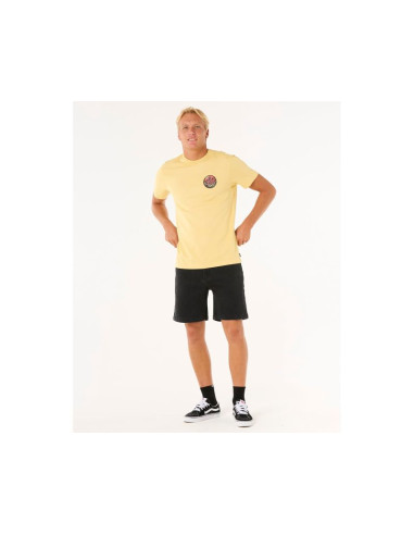 Koszulka rip curl wettie passage icon tee turkusowy