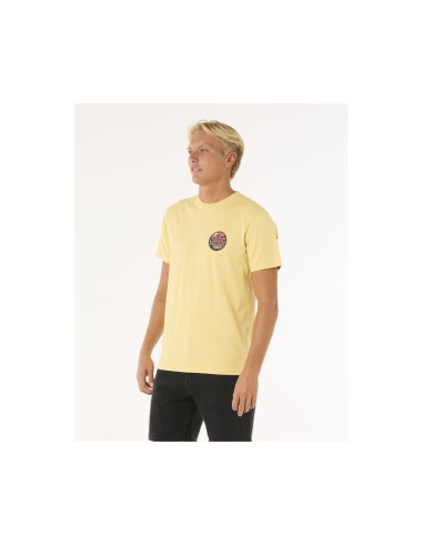 Koszulka rip curl wettie passage icon tee turkusowy