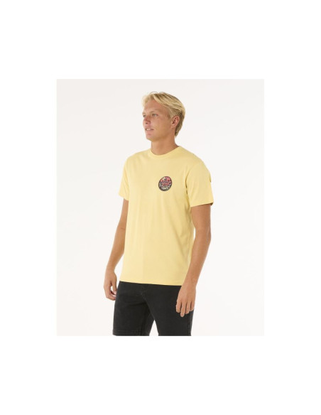 Koszulka rip curl wettie passage icon tee turkusowy