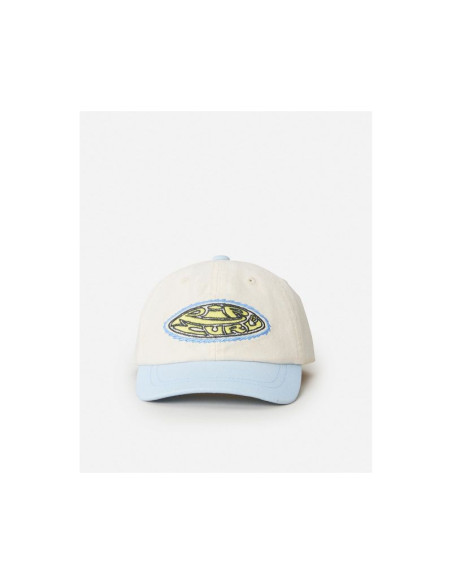 Czapka z daszkiem rip curl raw energy art adj cap turkusowy