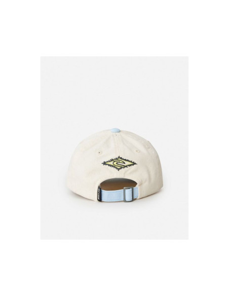 Czapka z daszkiem rip curl raw energy art adj cap turkusowy