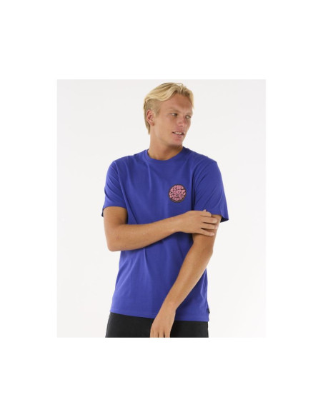 Koszulka rip curl wettie passage icon tee turkusowy