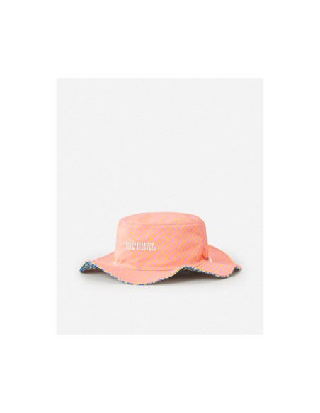 Kapelusz rip curl mixed revo upf bucket-girl turkusowy