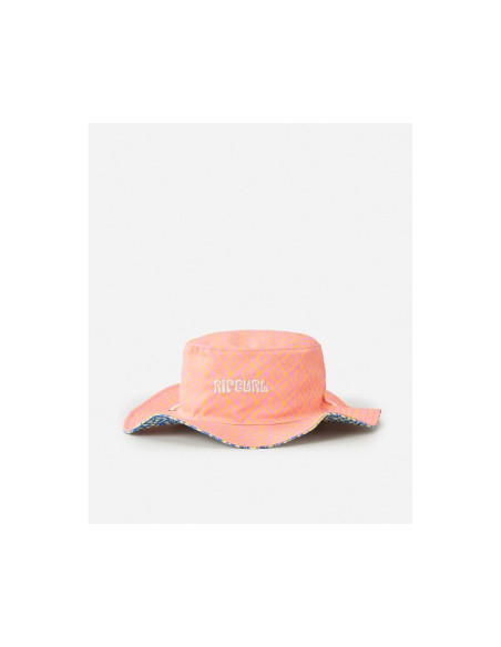 Kapelusz rip curl mixed revo upf bucket-girl turkusowy