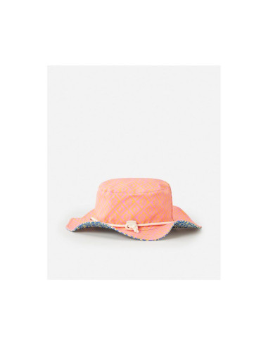 Kapelusz rip curl mixed revo upf bucket-girl turkusowy