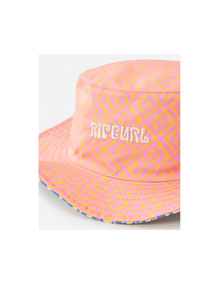 Kapelusz rip curl mixed revo upf bucket-girl turkusowy