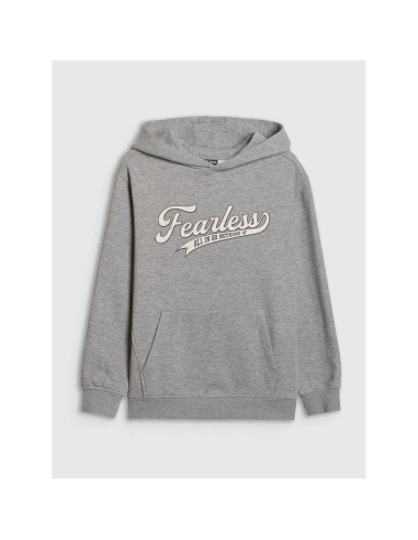 Bluza dresowa loose z kapturem chłopięca 4f 4fjrss26tswsm2636-27m