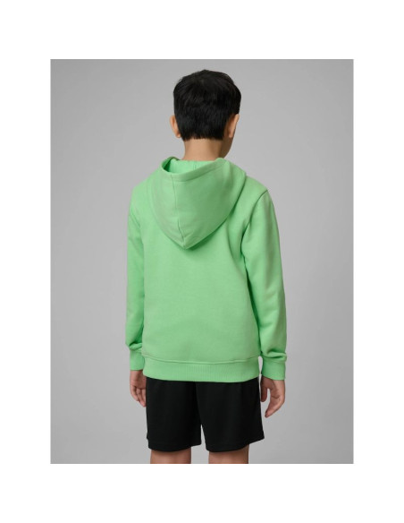 Bluza dresowa regular z kapturem chłopięca 4f 4fjrss26tswsm2748-41s