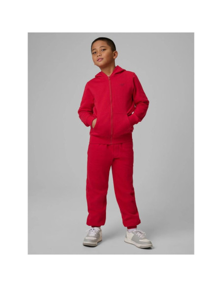 Bluza dresowa regular z kapturem chłopięca 4f 4fjrss26tswsm2749-62s