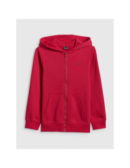 Bluza dresowa regular z kapturem chłopięca 4f 4fjrss26tswsm2749-62s