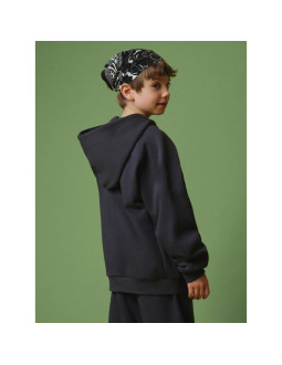 Bluza dresowa loose z kapturem chłopięca 4f 4fjrss26tswsm2828-22s 2