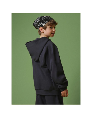Bluza dresowa loose z kapturem chłopięca 4f 4fjrss26tswsm2828-22s
