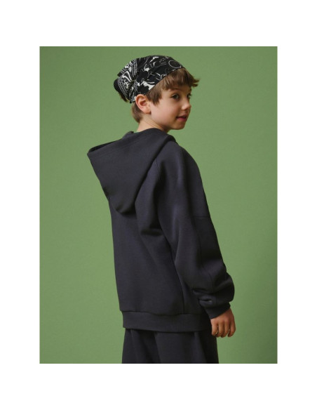 Bluza dresowa loose z kapturem chłopięca 4f 4fjrss26tswsm2828-22s