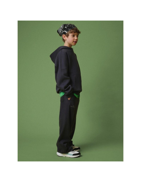 Bluza dresowa loose z kapturem chłopięca 4f 4fjrss26tswsm2828-22s