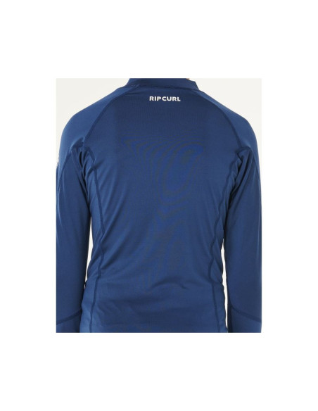 Lycra chłopięca rip curl waves upf l/s-boy niebieska