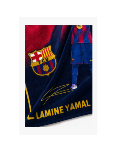 Fc barcelona ręcznik plażowy yamal mikrofibra 70x140 124609