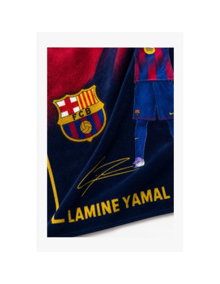 Fc barcelona ręcznik plażowy yamal mikrofibra 70x140 124609