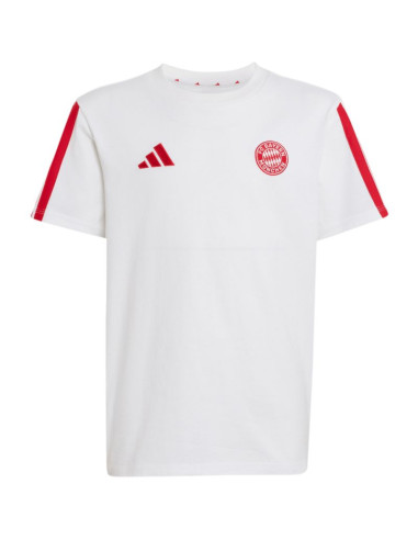 Koszulka dla dzieci adidas fc bayern muenchen biało-czerwona kg2591