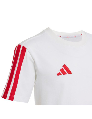 Koszulka dla dzieci adidas fc bayern muenchen biało-czerwona kg2591