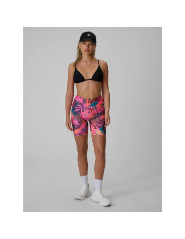 Legginsy kolarki dzianinowe damskie 4f 4frss26tstif053-90a