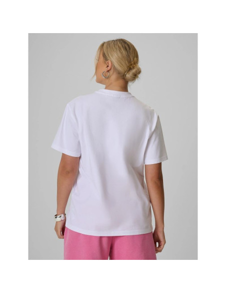 T-shirt loose z nadrukiem damski 4f 4frss26ttshf3882-10s