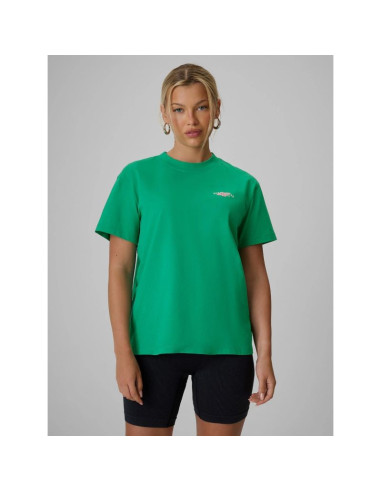 T-shirt loose z nadrukiem damski 4f 4frss26ttshf4516-42s