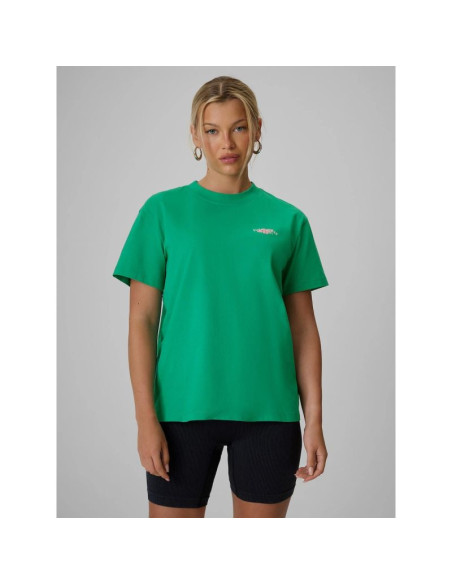 T-shirt loose z nadrukiem damski 4f 4frss26ttshf4516-42s