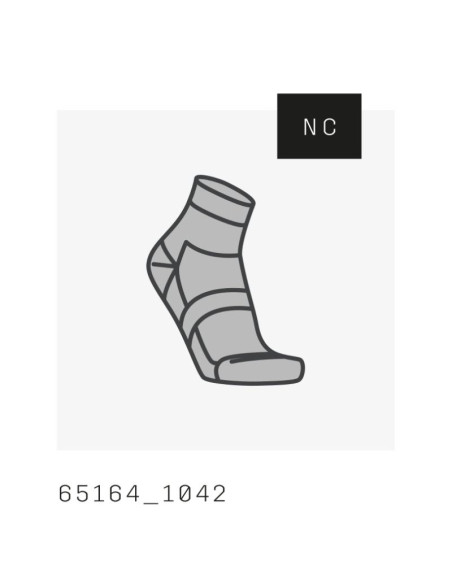 Skarpety rowerowe poc cadence road short sock szare
