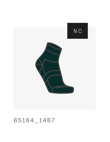 Skarpety rowerowe poc cadence road short sock zielone