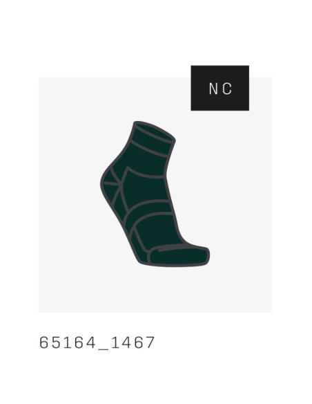 Skarpety rowerowe poc cadence road short sock zielone